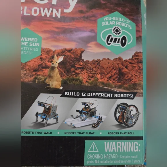 Discovery Kids #MINDBLOWN Solar Robot 12-in-1 Kit, 190-Piece STEM Creation Kit - Picture 10 of 10